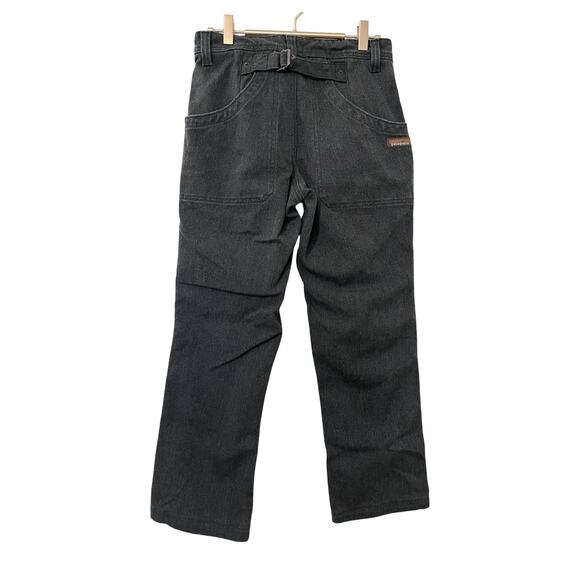 Patagonia Womens Iron Forge Double Knee Pants Size 0 Black Workwear Outdoor - Picture 2 of 9